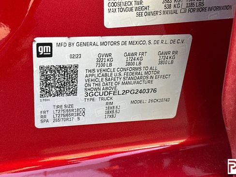 Used 2023 Chevrolet Silverado 1500 LT Trail Boss w/ LT Trail Boss Premium Package AWD/4WD image 36
