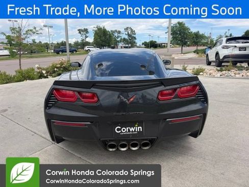 Used 2016 Chevrolet Corvette Stingray Coupe w/ Carbon Flash Badge Package RWD image 6