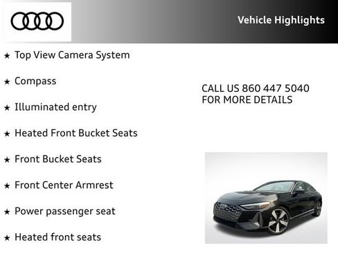 Certified 2025 Audi A5 2.0T Premium w/ Convenience Package AWD/4WD image 29