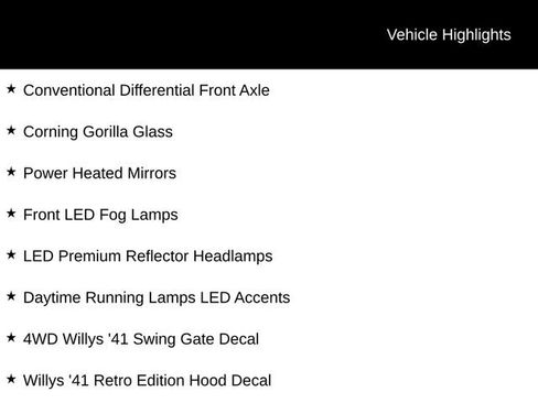 New 2026 Jeep Wrangler Willys image 11
