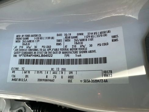 Used 2019 Ford Ranger Lariat w/ Black Appearance Package image 38