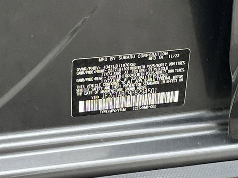 Certified 2023 Subaru Crosstrek 2.0i image 29