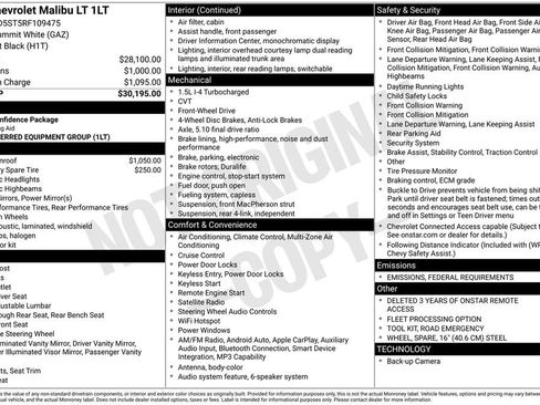 Certified 2024 Chevrolet Malibu LT image 34