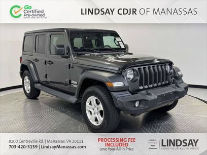 Certified 2018 Jeep Wrangler Unlimited Sport S