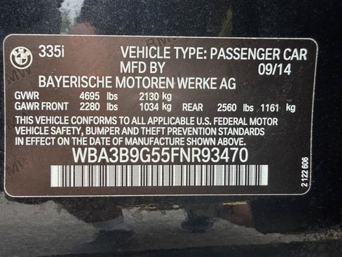 Used 2015 BMW 335i xDrive Sedan AWD/4WD image 49