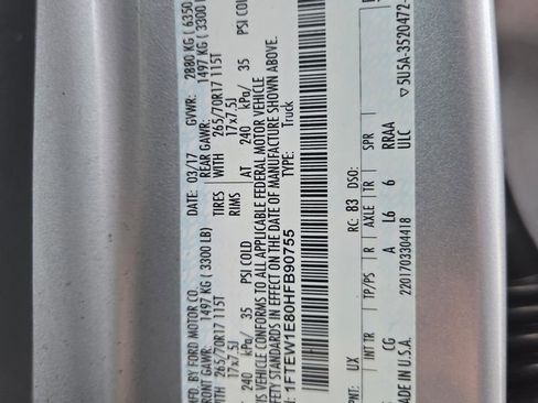 Used 2017 Ford F150 XL w/ XL Power Equipment Group image 12