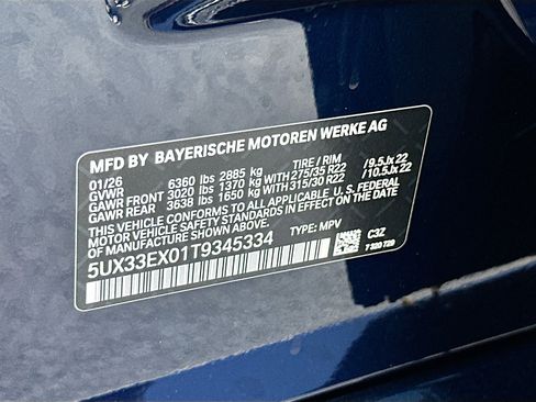 New 2026 BMW X6 xDrive40i image 27