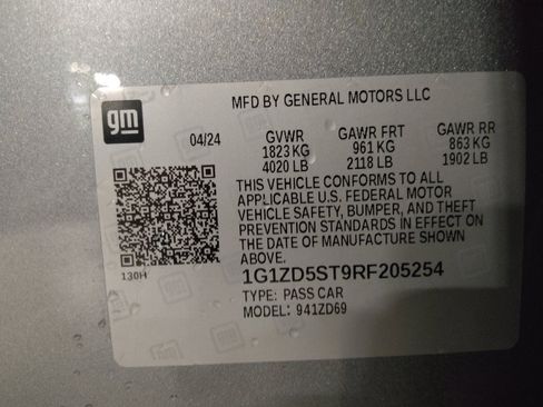 Used 2024 Chevrolet Malibu LT FWD image 33