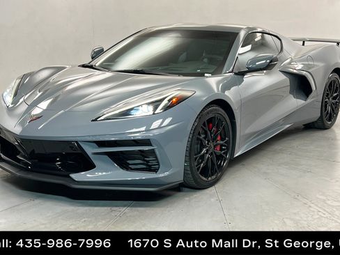 Used 2025 Chevrolet Corvette Stingray Preferred Cpe w/ Z51 Performance Package RWD image 1