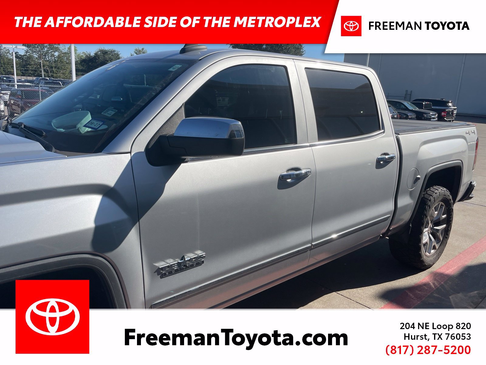 Used 2018 GMC Sierra 1500 SLT w/ Texas SLT Premium Package AWD/4WD image 1