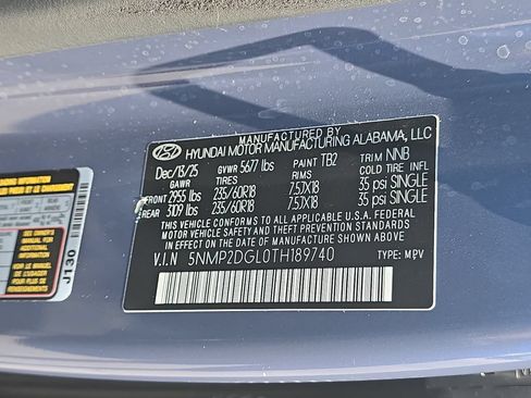 Used 2026 Hyundai Santa Fe SEL AWD/4WD image 37