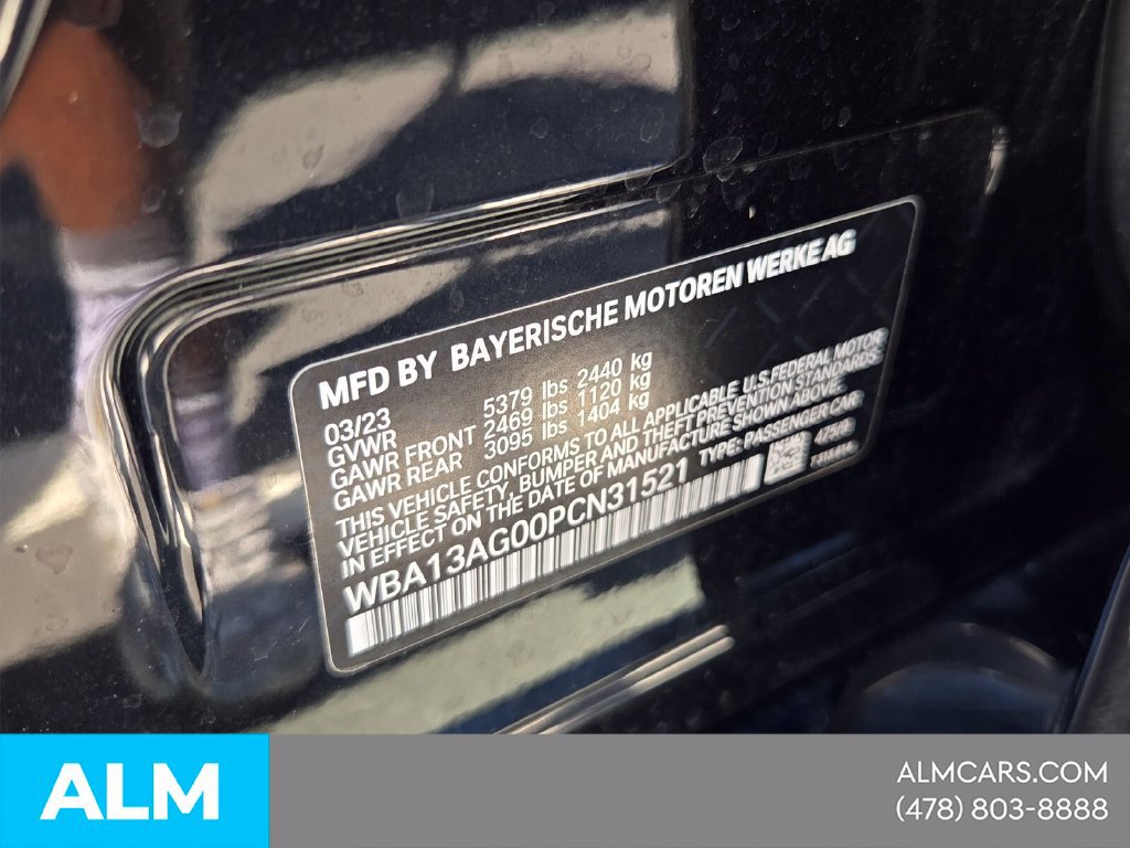 Used 2023 BMW 530e w/ M Sport Package RWD image 4