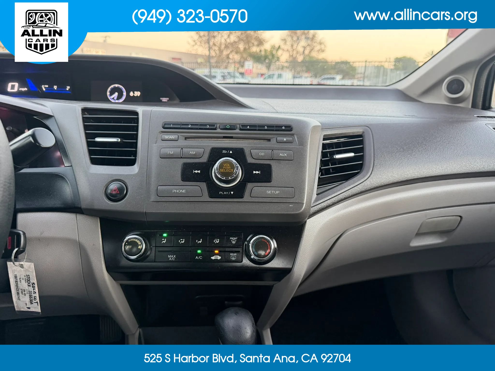 Used 2012 Honda Civic EX image 10