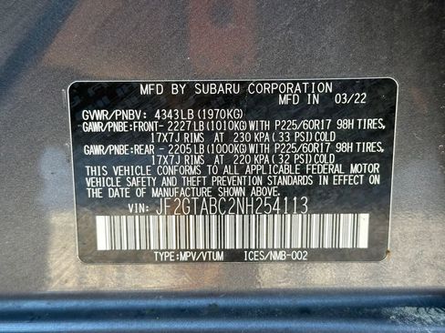 Used 2022 Subaru Crosstrek 2.0i image 47