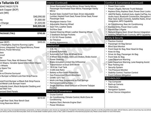 Used 2022 Kia Telluride EX w/ Towing Package image 7