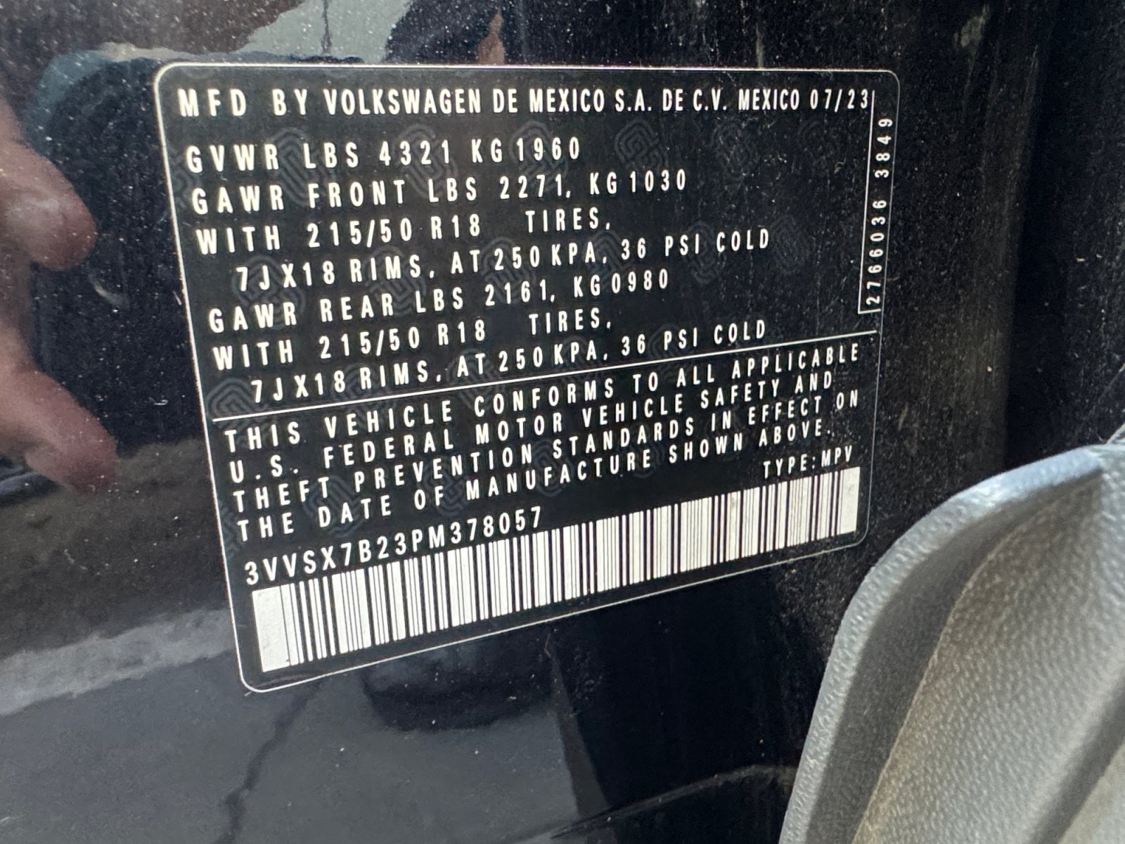 Used 2023 Volkswagen Taos SE FWD image 17