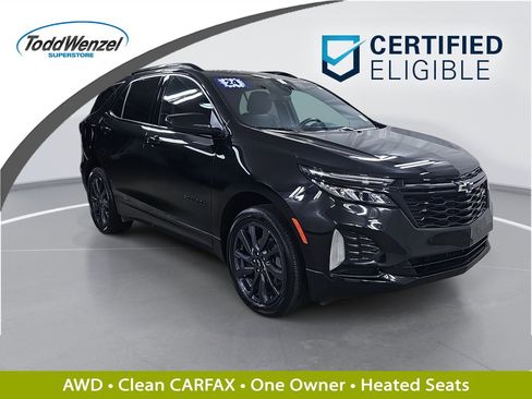 Certified 2024 Chevrolet Equinox RS image 1