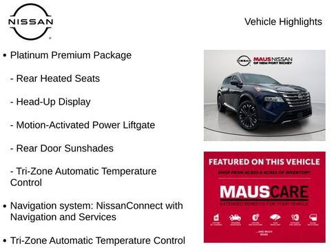 Used 2024 Nissan Rogue Platinum w/ Platinum Premium Package FWD image 8