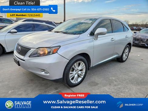 Used 2011 Lexus RX 450h 2WD w/ Premium Pkg image 1