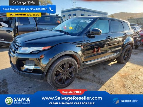 Used 2015 Land Rover Range Rover Evoque Pure Plus AWD/4WD image 1