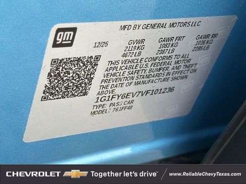 New 2027 Chevrolet Bolt LT w/ Comfort Package image 25