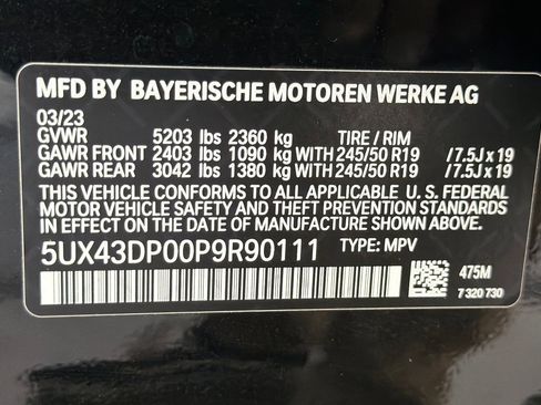 Used 2023 BMW X3 sDrive30i w/ Premium Package image 21