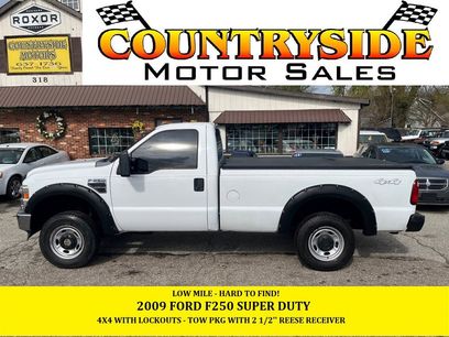 Used 2009 Ford F250 4x4 Regular Cab Super Duty