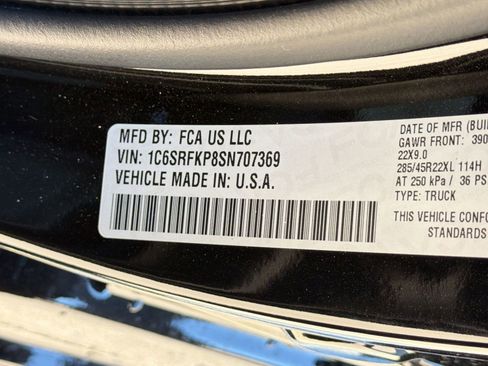 Certified 2025 RAM 1500 Tungsten AWD/4WD image 21