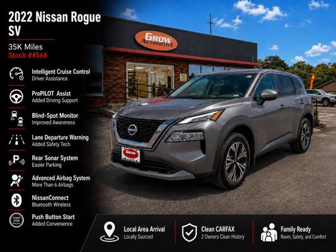 Used 2022 Nissan Rogue SV AWD/4WD image 2
