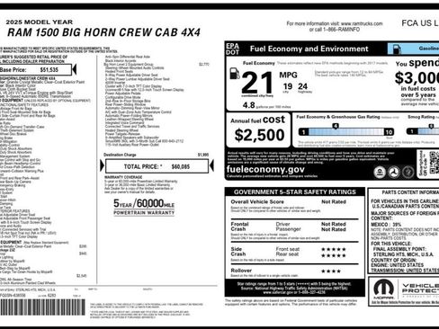 Used 2025 RAM 1500 Big Horn image 18