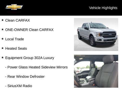 Used 2019 Ford F150 XLT w/ Equipment Group 302A Luxury AWD/4WD image 18