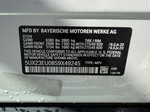 Certified 2025 BMW X5 xDrive40i w/ Climate Comfort Package AWD/4WD image 34