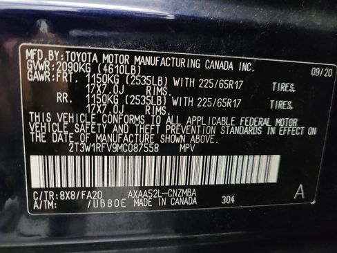 Used 2021 Toyota RAV4 XLE image 33
