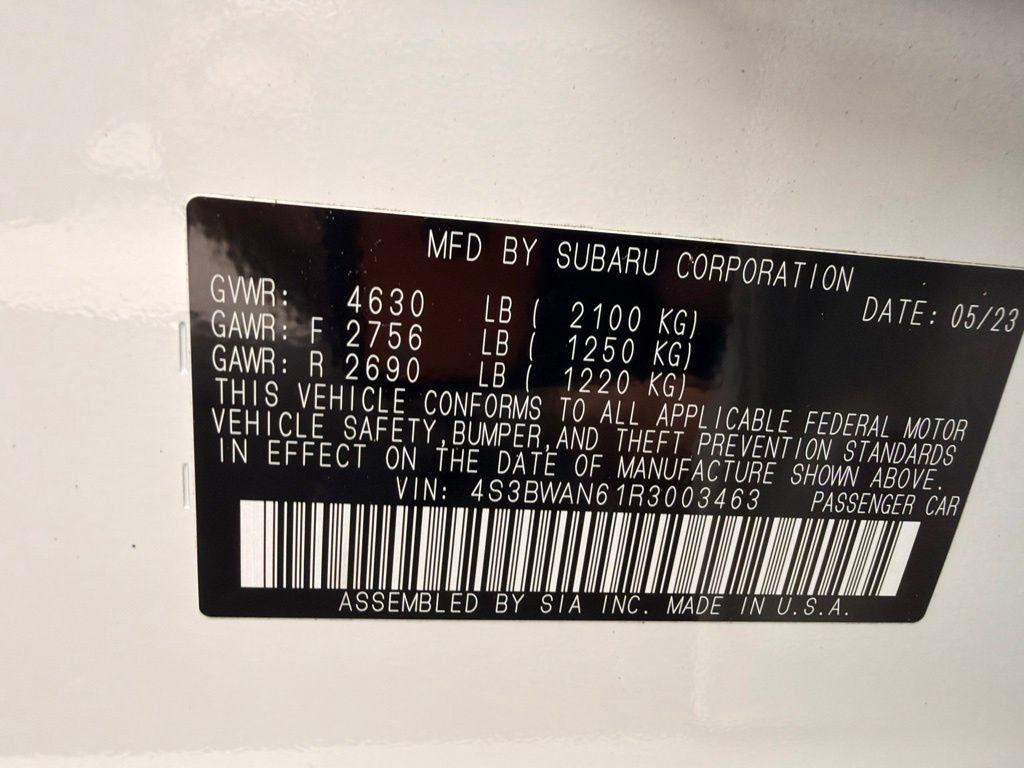 Used 2024 Subaru Legacy Limited AWD/4WD image 39