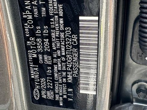 Used 2026 Hyundai Elantra Limited FWD image 15