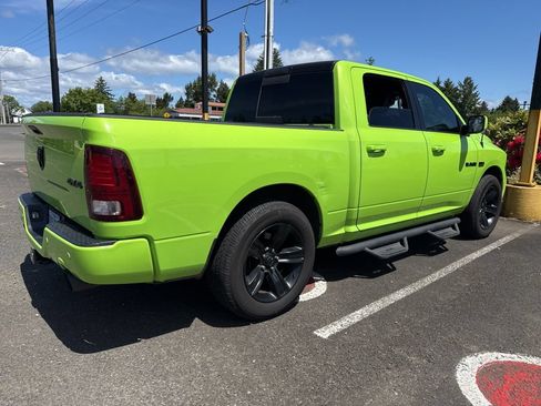 Used 2017 RAM 1500 Sport w/ Sublime Green Sport Package AWD/4WD image 3
