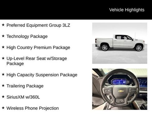 Certified 2023 Chevrolet Silverado 1500 High Country w/ High Country Premium Package image 17