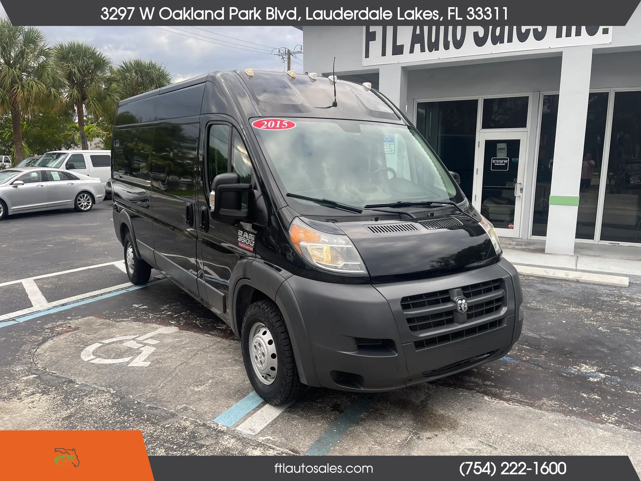 Used 2015 RAM ProMaster 3500 w/ Mopar Trailer Tow Group FWD image 3