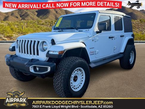 Used 2020 Jeep Wrangler Unlimited Sahara image 1