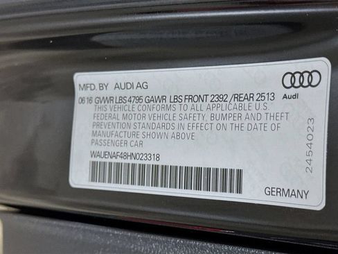 Used 2017 Audi A4 2.0T Premium Plus w/ Premium Plus Package AWD/4WD image 31