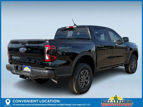 New 2025 Ford Ranger XLT w/ Equipment Group 301A High RWD image 7