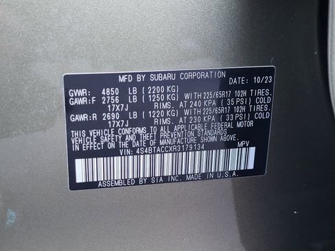 Used 2024 Subaru Outback Premium image 33