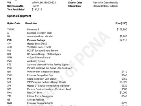 Used 2025 Porsche Panamera image 2
