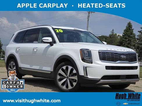 Used 2020 Kia Telluride S w/ S 8 Passenger Seating Package AWD/4WD image 1