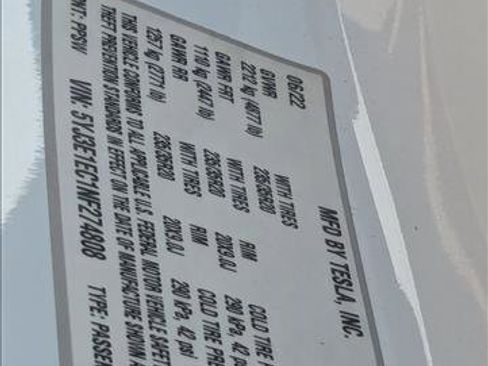 Used 2022 Tesla Model 3 Performance image 20