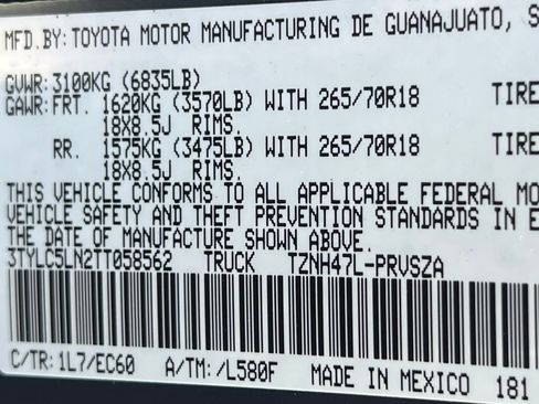 New 2026 Toyota Tacoma 4x4 Double Cab Hybrid image 25