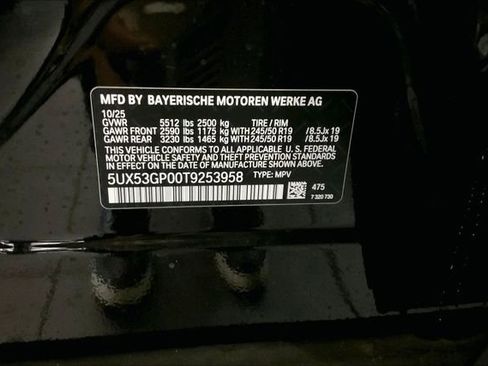 New 2026 BMW X3 xDrive30 w/ Convenience Package image 13