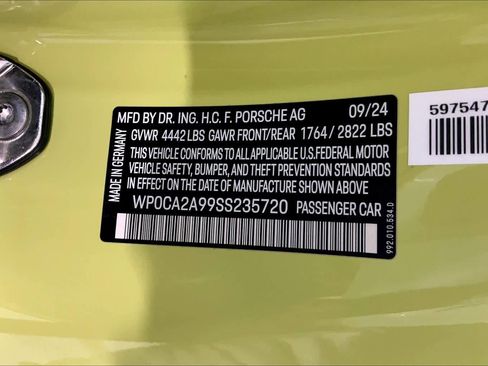 Used 2025 Porsche 911 Carrera image 34