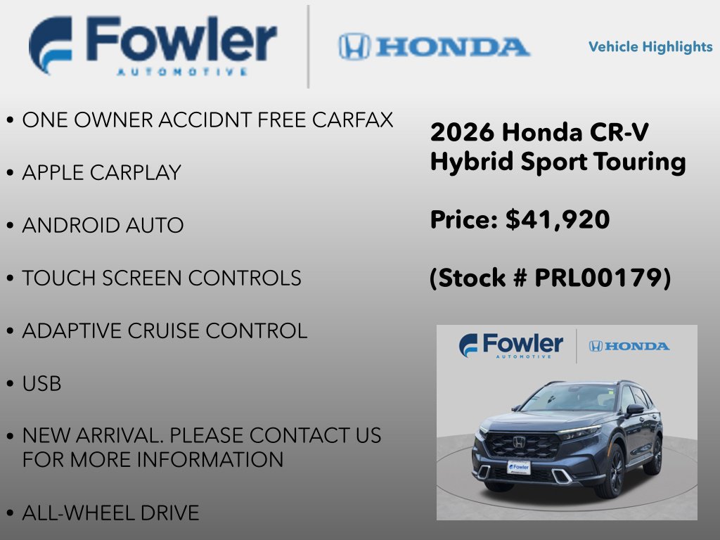 Used 2026 Honda CR-V Sport Touring image 9