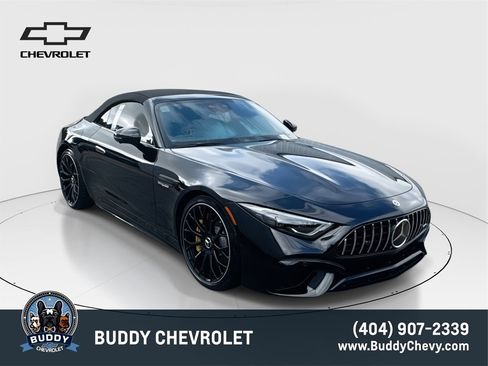 Used 2022 Mercedes-Benz SL 55 AMG SL 55 AMGﾮ image 1